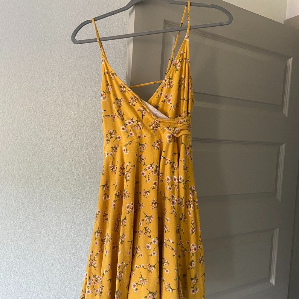 floral forever 21 dress - Picture 1 of 4